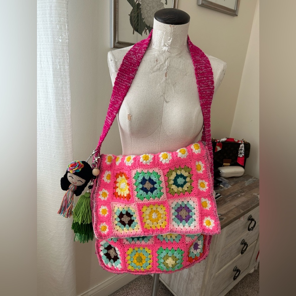 Crochet bag. Handmade.
